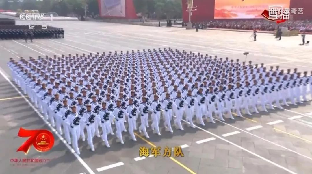大阅兵的方阵告诉我，大阅兵中的震撼方阵