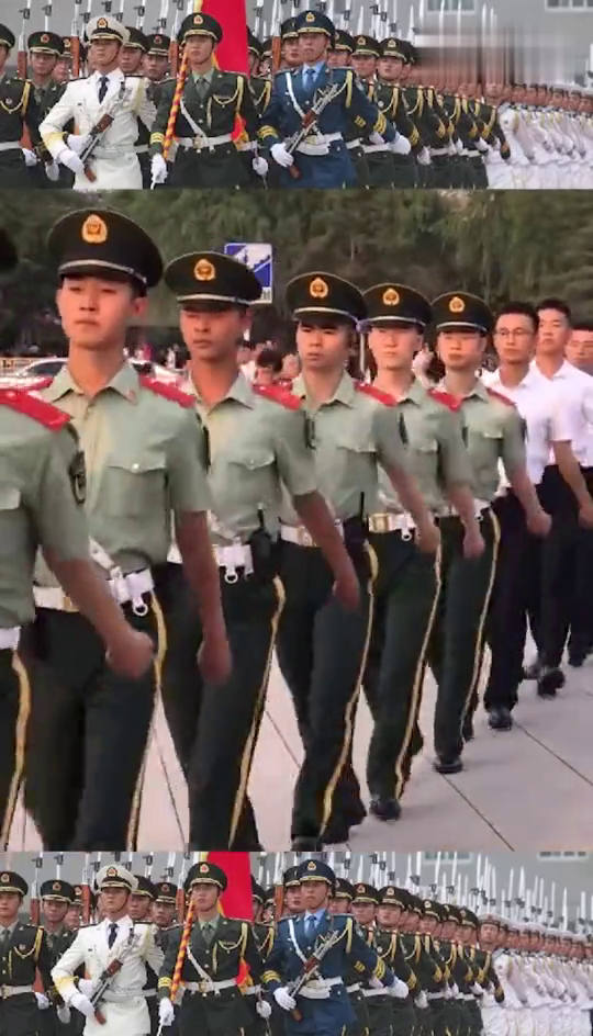 三军仪仗队视频集锦，荣耀与辉煌的见证，三军仪仗队视频集锦，荣耀与辉煌的瞬间