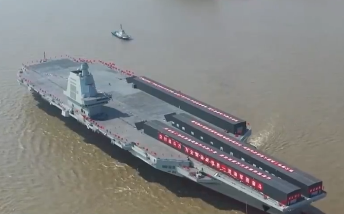 最新福建舰消息，展现中国海军力量的新里程碑，福建舰最新动态揭示中国海军力量的新里程碑