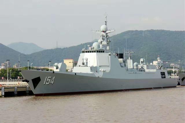 揭秘中国海军新利器，154厦门导弹驱逐舰，揭秘中国海军新利器，厦门导弹驱逐舰深度解析