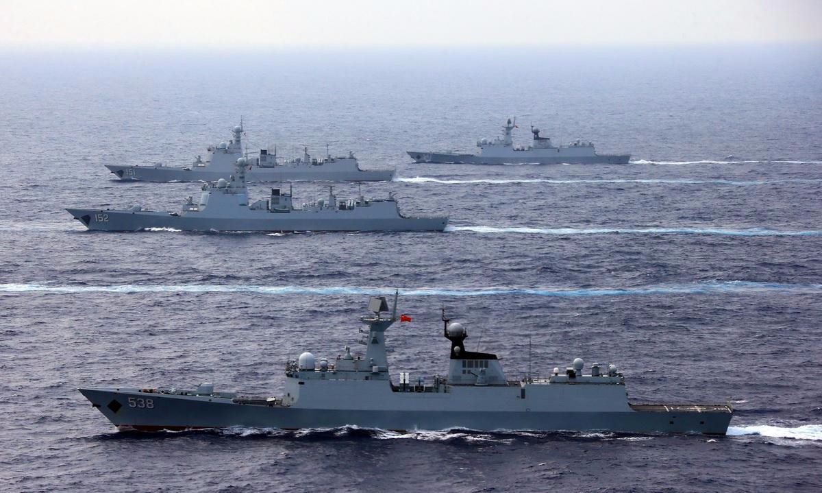 中国海军舰队舰，捍卫海洋权益，展示国家力量，中国海军舰队捍卫海洋权益，展示国家力量风采