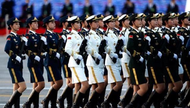 中国女兵仪仗队图片大全大图，展现飒爽英姿与荣耀时刻，中国女兵仪仗队风采，飒爽英姿与荣耀时刻的图片大全