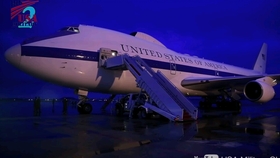 美国的空军一号，强大的空中力量展现，美国空军一号，展现空中力量的强大展现