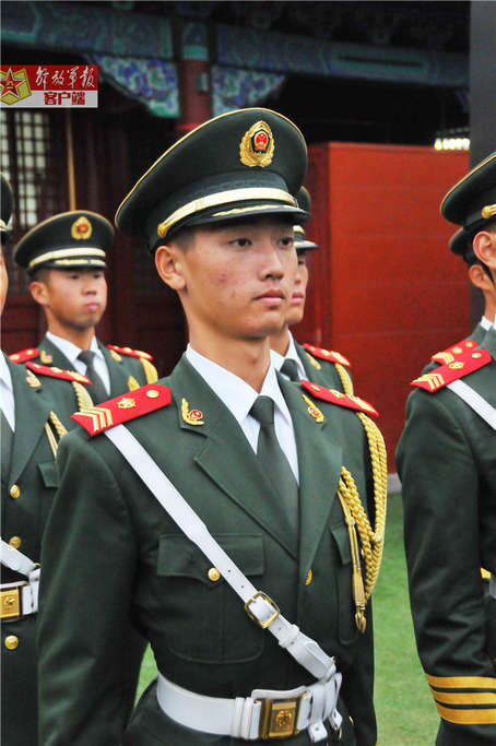 国旗护卫队十大帅哥，荣耀与责任，国旗护卫队帅哥风采，荣耀与责任的担当