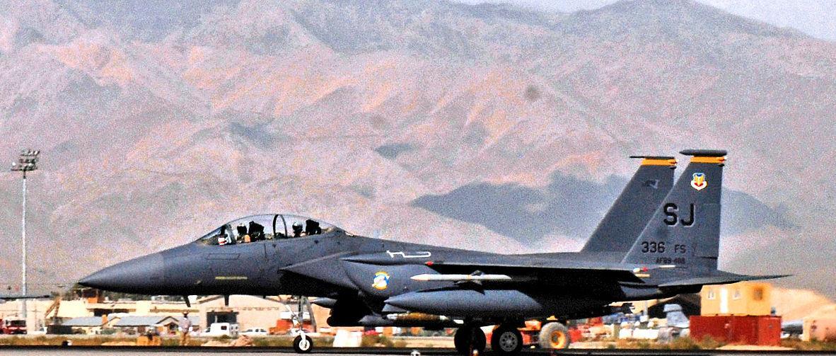 F-15E作战半径，空中巨人的战略影响力，F-15E作战半径，空中巨人的战略影响力揭秘
