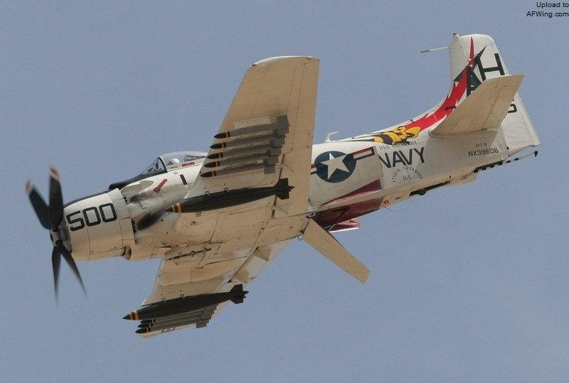 AD-2天袭者攻击机，空中力量的锐利之爪，AD-2天袭者攻击机，空中力量的锐利尖爪