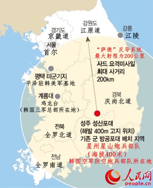 韩国萨德覆盖范围的深度解析，韩国萨德覆盖范围的深度探讨