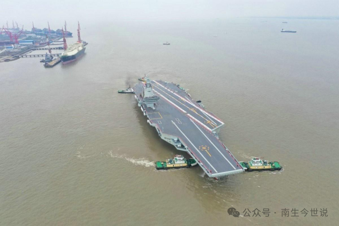 中国第三艘航母测试新进展，迈向海洋强国的坚实步伐，中国第三艘航母测试新进展，迈向海洋强国的坚定步伐